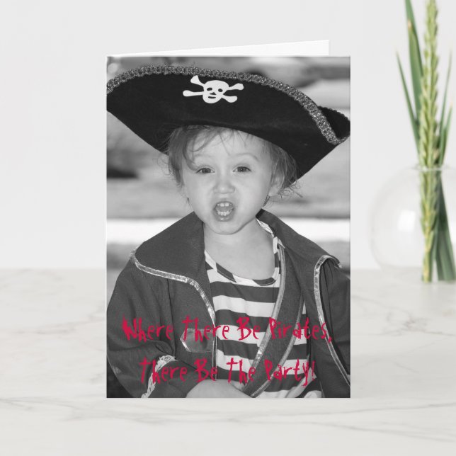 Pirate Birthday Invite (Front)