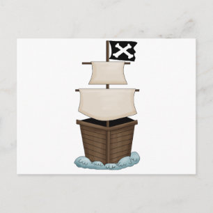 Pirate Birthday Party Postcard