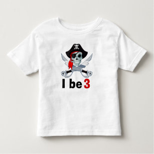 Pirate Birthday Toddler T-Shirt