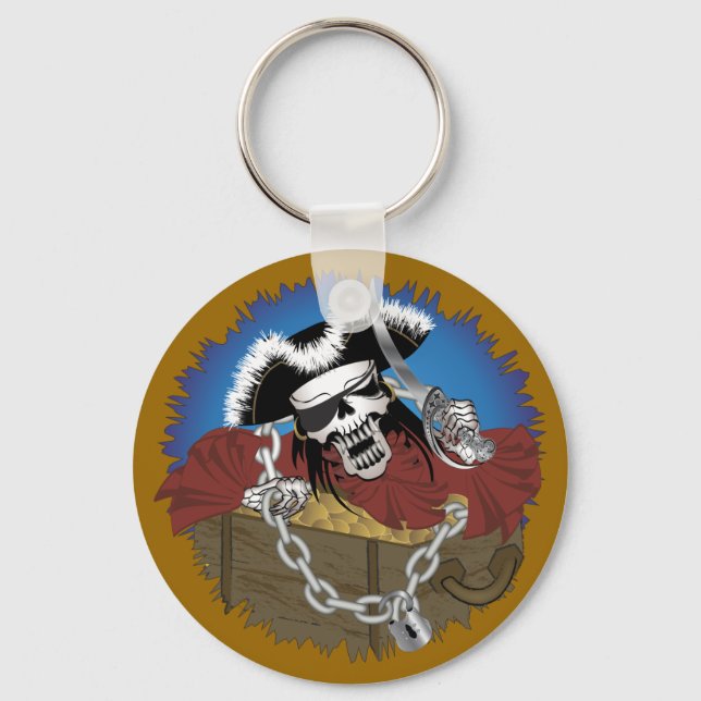Pirate Booty Key Ring (Front)