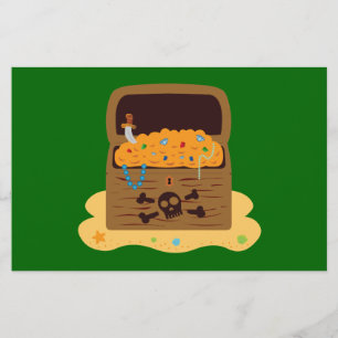 Pirate Booty Treasure Chest