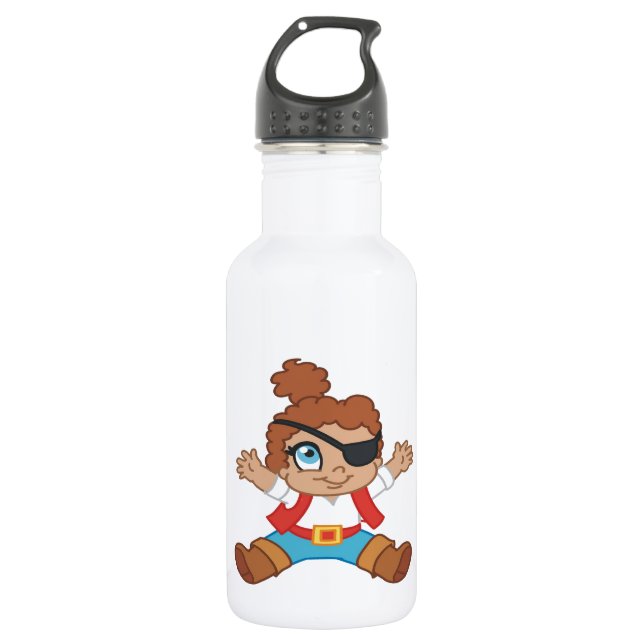 Pirate Boy 532 Ml Water Bottle (Front)