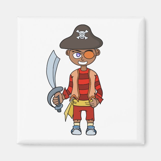 Pirate Boy Magnet (Front)