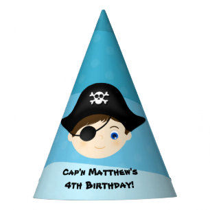 Pirate Boy Party Hat