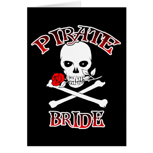 Pirate Bride Card (Front)