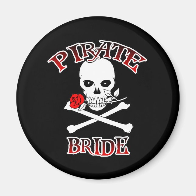 Pirate Bride Magnet (Front)