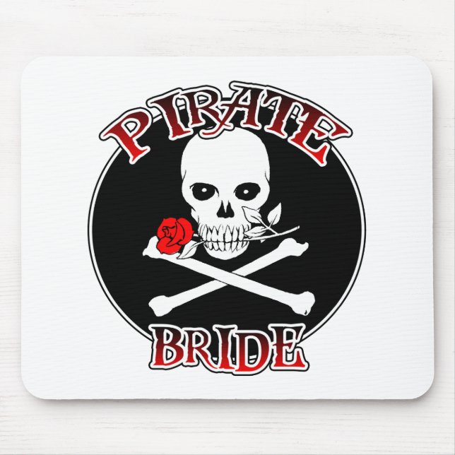 Pirate Bride Mousepad (Front)