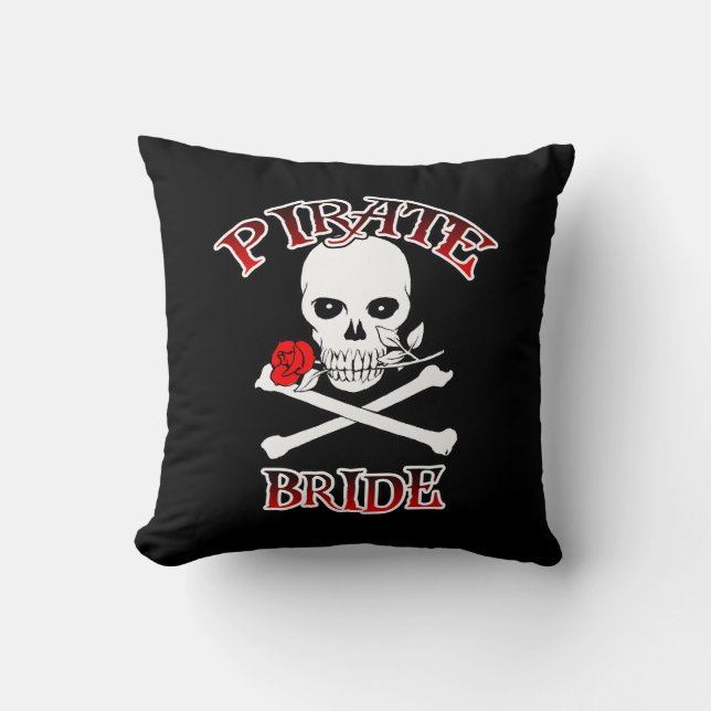 Pirate Bride Pillow (Front)