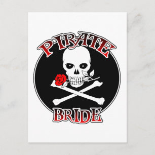Pirate Bride Postcard