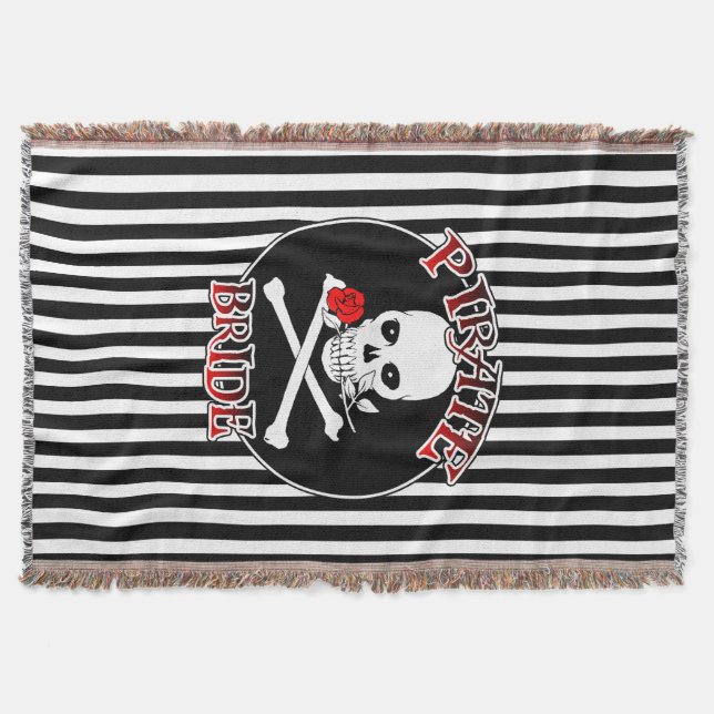 Pirate Bride Throw (Front)