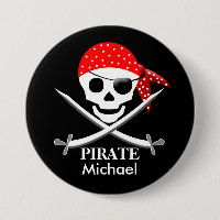 PIRATE BUTTONS - PERSONALIZE - COLLECTION