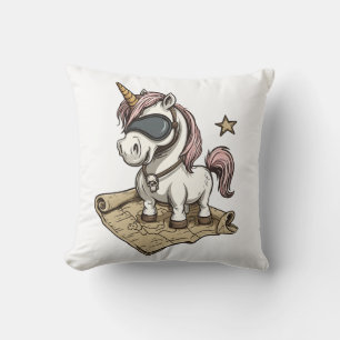 Pirate Captain Unicorn (1) Cushion