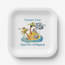 Pirate Captain's Treasure Birthday Party
