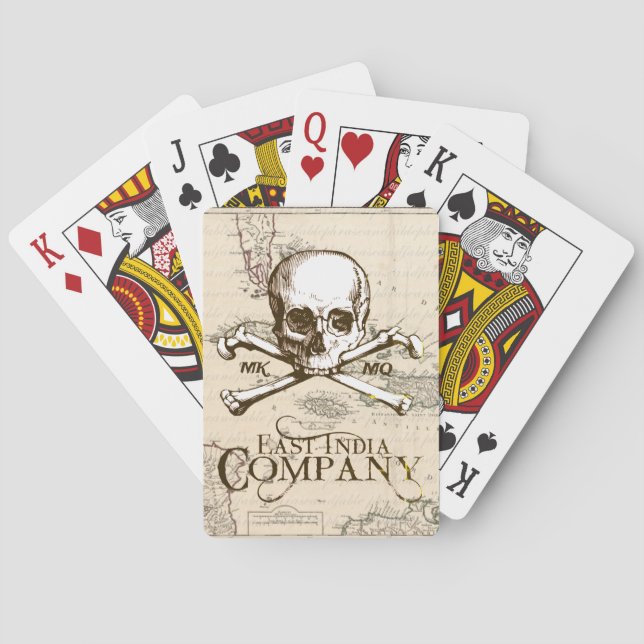 Pirate card deck (Back)
