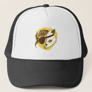 Pirate Cat Trucker Hat