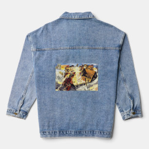 Pirate 🏴☠️ Cats 🐈 Denim Jacket