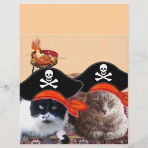 PIRATE CATS ,Talk like a Pirate Day