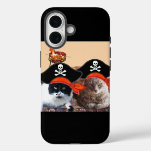 PIRATE CATS ,Talk like a Pirate Day iPhone 16 Case