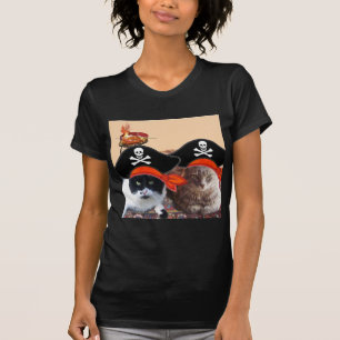 PIRATE CATS ,Talk like a Pirate Day T-Shirt