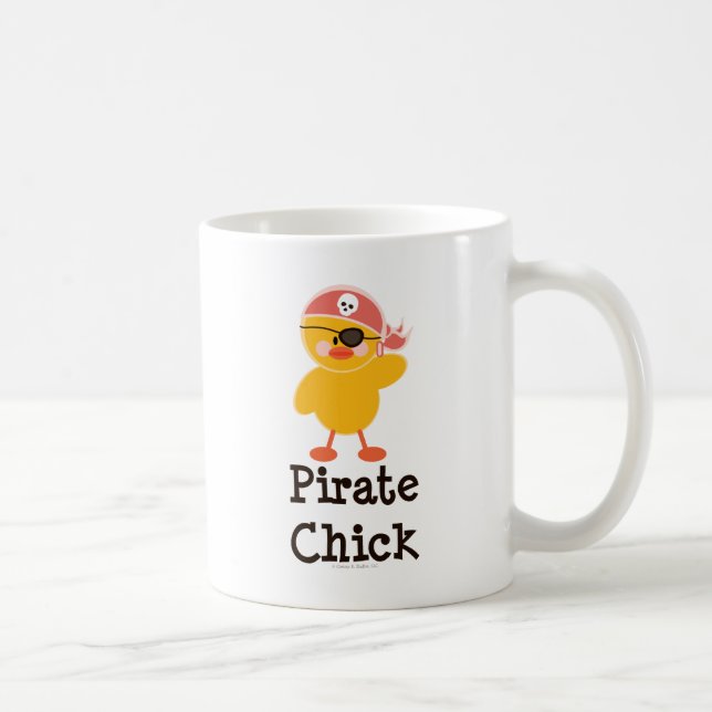 Pirate Chick Mug (Right)