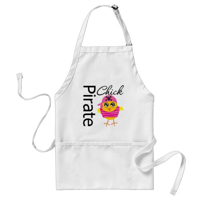 Pirate Chick Standard Apron (Front)