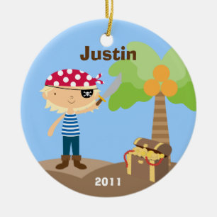 Pirate Christmas Ornament