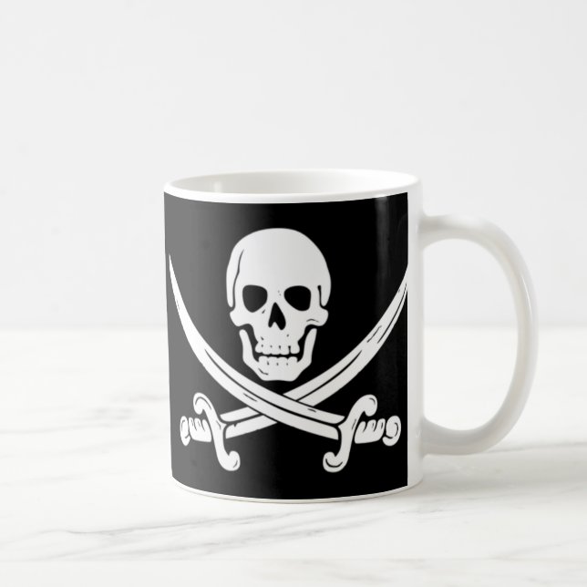 Pirate Coffee Mug (Right)