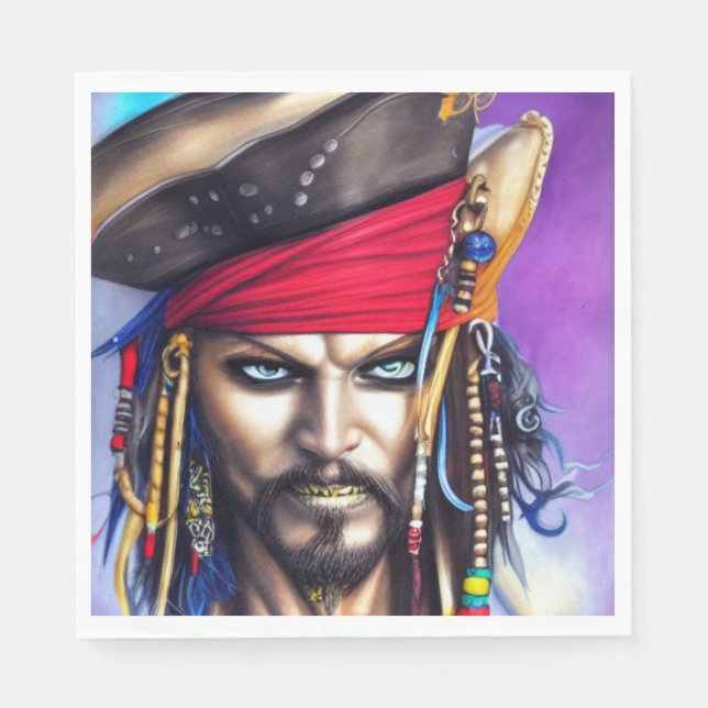 Pirate Collection Napkin (Front)