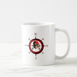 Pirate Compass Rose Coffee Mug