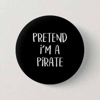 Pirate Costume Party Co. Uni-all Ages Funny Hallow 6 Cm Round Badge