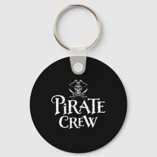 Pirate Crew Funny Halloween Costume Dad Mum Boys G Key Ring
