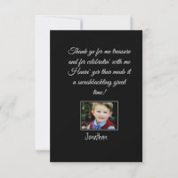 Pirate Crossbone Thank You Card