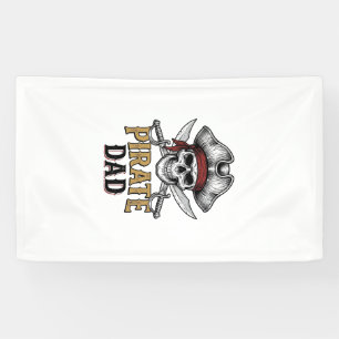 Pirate Dad Skull Sword Vintage Engraving Shirt_1 Banner