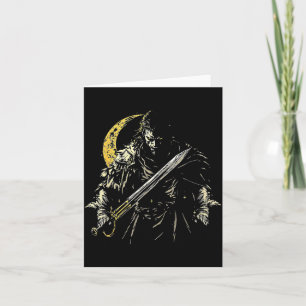 Pirate demon with sword  card