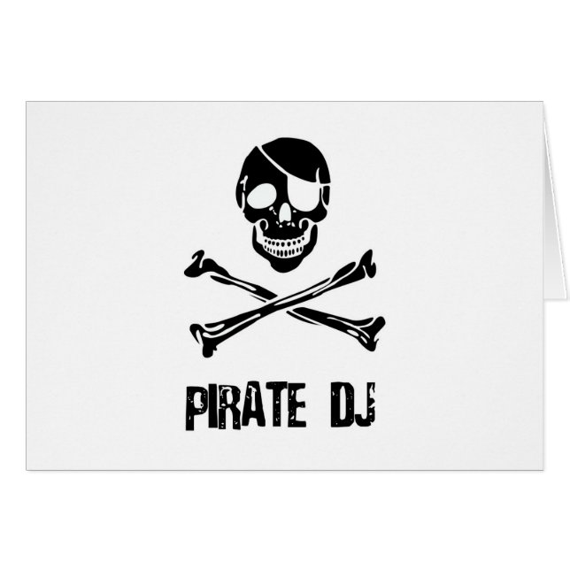 Pirate DJ (Front Horizontal)