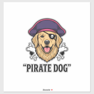 Pirate Dog Vintage Engraving Shirt Design_1