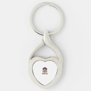 Pirate Dog Vintage Engraving Shirt Design_1 Key Ring