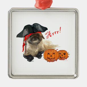 Pirate Doggie Metal Tree Decoration