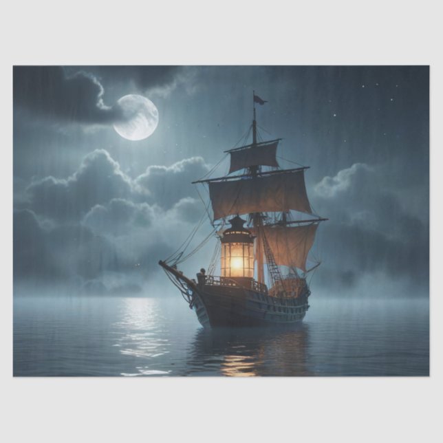 Pirate Dreams Tissue Paper (Front)