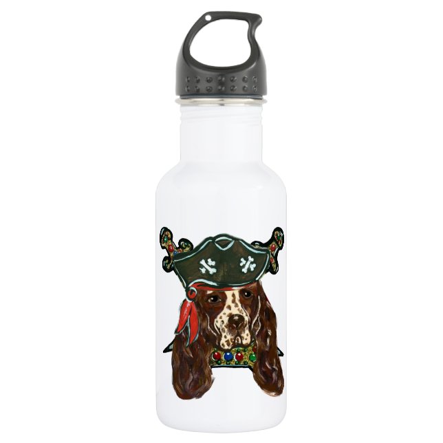 Pirate English Springer 532 Ml Water Bottle (Front)