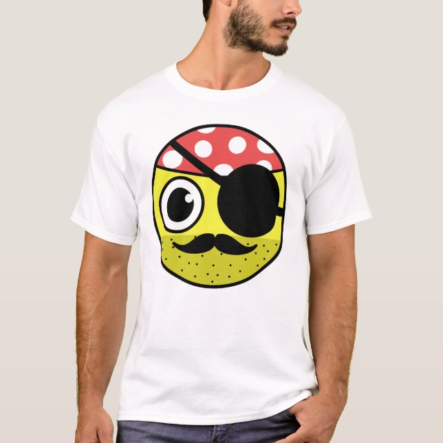 Pirate Face T-Shirt (Front)