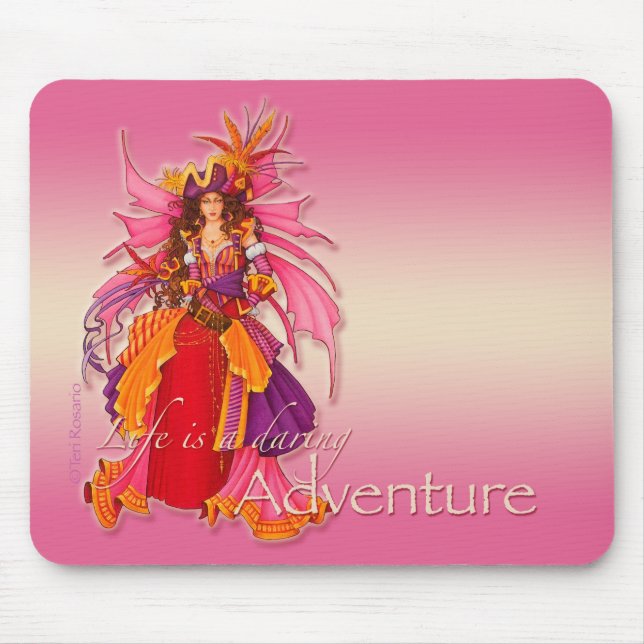 Pirate Fairy Mouse Pad (Front)