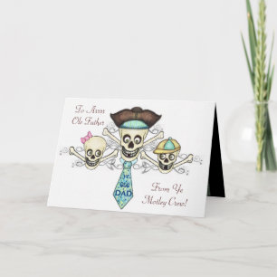 Pirate Father's Day Greeting Card