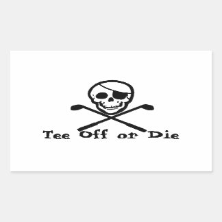 Pirate Flag Golf Cart Bumper Sticker
