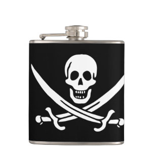 Pirate Flag Hip Flask