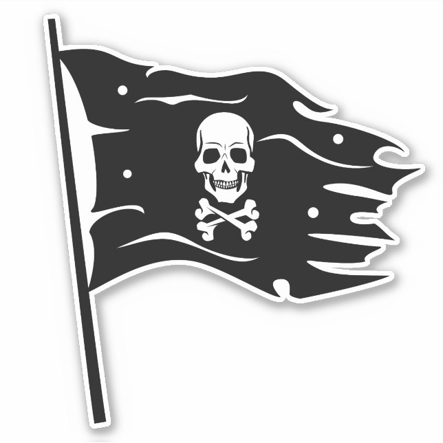 Pirate flag - Jolly Roger  (Front)