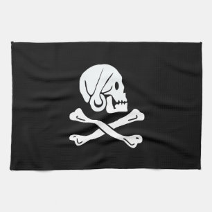 Pirate Flag - Jolly Roger Tea Towel