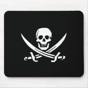 Pirate Flag Mouse Pad