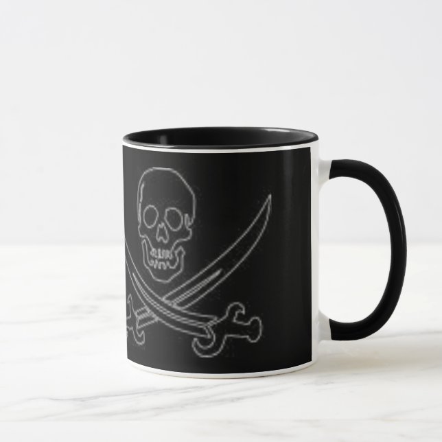 pirate flag mug (Right)