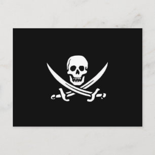 Pirate Flag Postcard